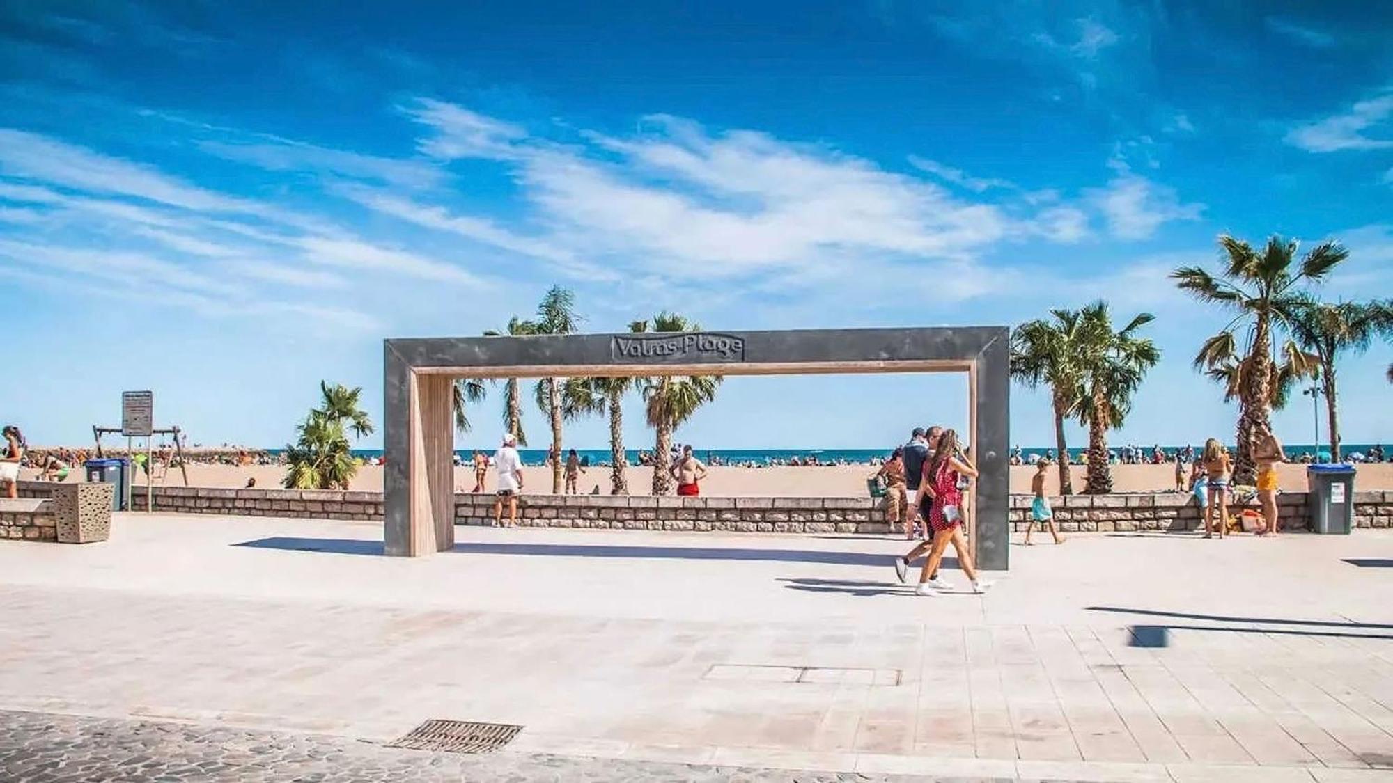Mobilehome 8 Personnes Avec Clim Situe Aux Sables Du Midi Valras-Plage Ngoại thất bức ảnh
