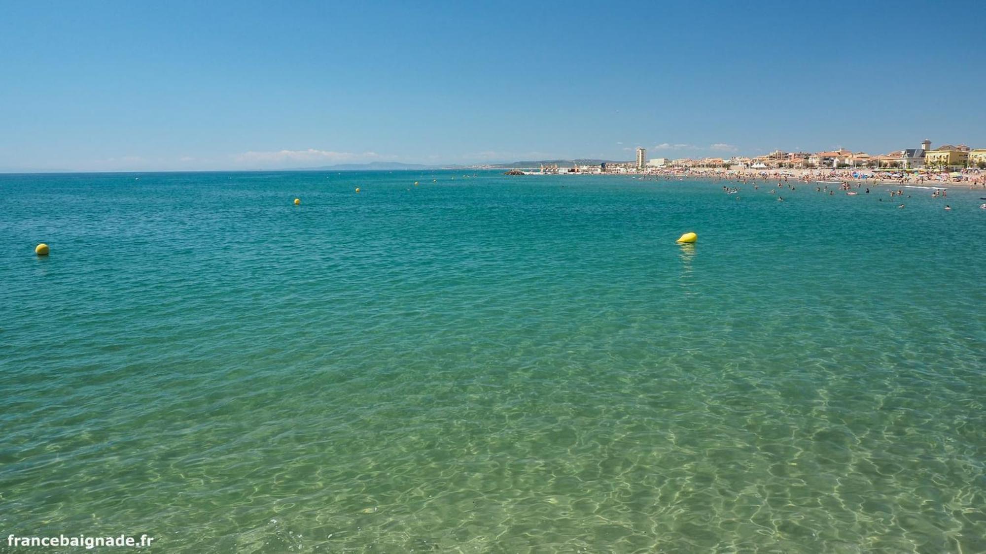 Mobilehome 8 Personnes Avec Clim Situe Aux Sables Du Midi Valras-Plage Ngoại thất bức ảnh
